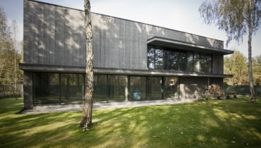Betonowy dom pod Warszawą Betonowy dom pod Warszawą