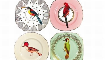 Beautiful Birds porcelana