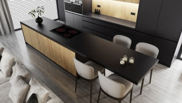 Co na ścianę między szafkami w kuchni?