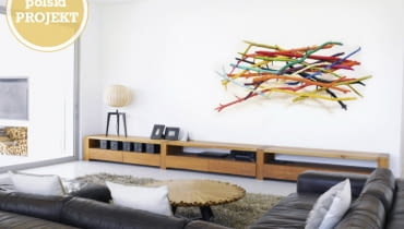 Polski projekt: instalacja Colorfultree we wnętrzu. colorfultree, natura, ekologia, ekologiczny design, aranżacje, polski projekt, polski design