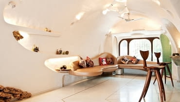 Mieszkanie w Mumbaju - 65 m kw.; proj. The White Room oryginalne mieszkanie, jak oryginalnie urządzić mieszkanie