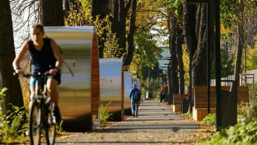 Koła Czasu - Open Air Museum Cieszyn. Český Tĕšín. Proj. RS+ Robert Skitek Koła Czasu - Open Air Museum Cieszyn. Český Tĕšín. Proj. RS+ Robert Skitek