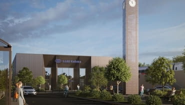 Tak będzie wyglądał nowy dworzec Łódź Kaliska Tak będzie wyglądał nowy dworzec Łódź Kaliska