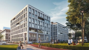 Biurowiec REACT w Łodzi. Proj. Litoborski+Marciniak Biurowiec REACT w Łodzi. Proj. Litoborski+Marciniak