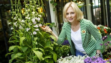 Maja Popielarska - ambasadorka programu z Kujawskim pomagamy pszczołom. Pomagamy Pszczołom