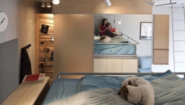 małe mieszkanie, kawalerka, jak urządzić kawalerkę, rozwiązania do małych mieszkań, jak urządzić małe mieszkanie, nowoczesna kawalerka