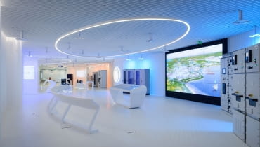 GE Custom Experience Center Futurystyczna przestrzeń w Bielsku-Białej