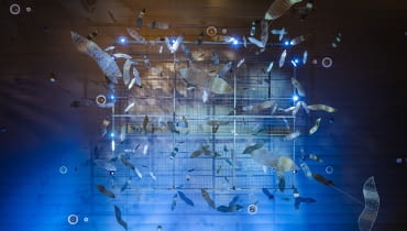 Szklana instalacja Edyty Barańskiej redefiniuje przestrzeń DOMOTEKI