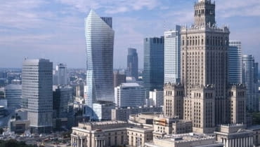 Wieżowiec Złota 44 - wizualizacja Złota 44, Daniel Libeskind