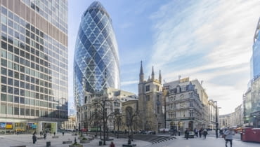 30 St Mary Axe w Londynie. Proj. Foster & Partners 30 St Mary Axe w Londynie. Proj. Foster & Partners