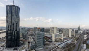 DC Tower, najwyższy wieżowiec w Austrii, proj. Dominique Perrault