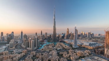 Burj Khalifa w Dubaju - najwyższy wieżowiec na świecie Burj Khalifa w Dubaju - najwyższy wieżowiec na świecie