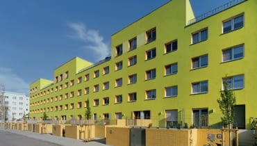 Blok przy Oleanderweg, Halle, proj. Stefan Forster Blok przy Oleanderweg, Halle, proj. Stefan Forster
