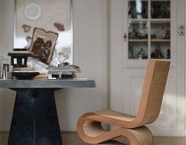 Wiggle Chair; projekt: Frank Gehry