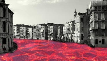 Jedna z prac prezentowanych na Biennale w Wenecji