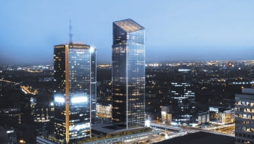 Lilium Tower w Warszawie. Proj. APA Wojciechowski Lilium Tower w Warszawie. Proj. APA Wojciechowski