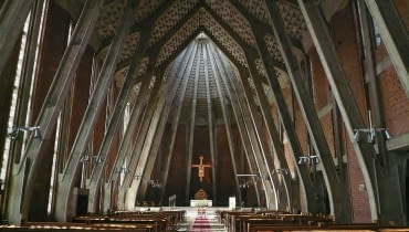 Służew - Dominikanie. Kościół św. Dominika - wnętrze