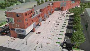 Centrum Siechnic - wizualizacja Centrum Siechnic - wizualizacja