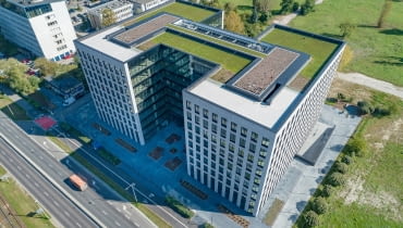 Biurowiec KREO w Krakowie. Proj. Q-arch Biurowiec KREO w Krakowie. Proj. Q-arch