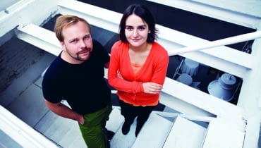 Marcin Garbacki i Karolina Tunajek z pracowni Projekt Praga