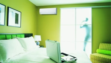 Najpopularniejszy klimatyzator typu split to urządzenie, którego część wewnętrzną można zawiesić na ścianie Najpopularniejszy klimatyzator typu split to urządzenie, którego część wewnętrzną można zawiesić na ścianie