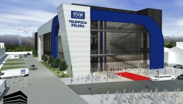 Nowa hala zdjęciowa TVP. Proj. Perspektywa Pracownia Projektowa Nowa hala zdjęciowa TVP. Proj. Perspektywa Pracownia Projektowa