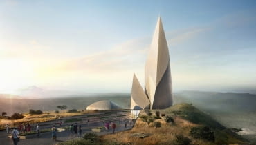 Ngaren - Muzeum Ludzkości w Kenii. Proj. Studio Libeskind Ngaren - Muzeum Ludzkości w Kenii.