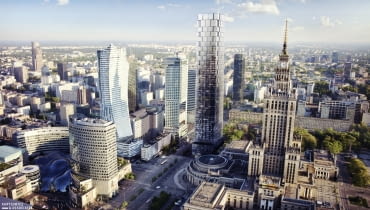 Koncepcja wieżowca w centrum Warszawy Macieja Marcinkowskiego. Ratusz wycofał się ze sprzedaży biznesmenowi działek potrzebnych, by zrealizować inwestycję Koncepcja wieżowca w centrum Warszawy Macieja Marcinkowskiego. Ratusz wycofał się ze sprzedaży biznesmenowi działek potrzebnych, by zrealizować inwestycję