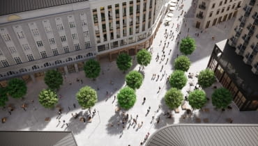 Plac Pięciu Rogów w Warszawie. Proj. WXCA Plac Pięciu Rogów w Warszawie. Proj. WXCA