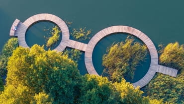 Zagospodowanie nabrzeża Jeziora Słupeckiego. Proj. Paweł Grobelny