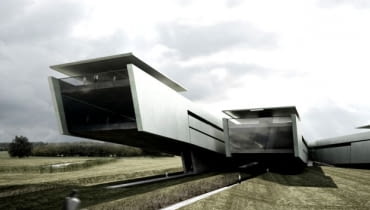 Wrota Bitwy Warszawskiej 1920 proj: Nizio Design. Muzeum ma powstać w Ossowie Wrota Bitwy Warszawskiej 1920 proj: Nizio Design