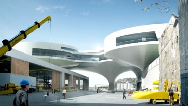 Ocean Space Centre - nowoczesny ośrodek badawczy. Autorem projektu jest pracownia Snohetta. projekt, norwegia, ekologia, snohetta