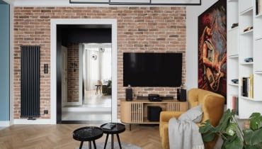 Mieszkanie w Sopocie - sztuka projektowania na 38 metrach kwadratowych