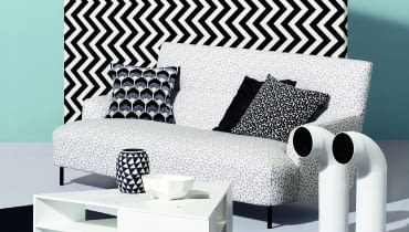 Czarne na białym - Tkaniny z kol. Arcade, inspirowanej grami komputerowymi, Kirgby Design Czarne na białym - Tkaniny z kol. Arcade, inspirowanej grami komputerowymi, Kirgby Design