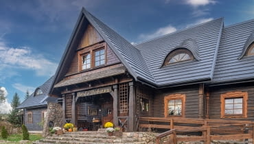 Blachodachówka REGLE na prawdziwym góralskim domu