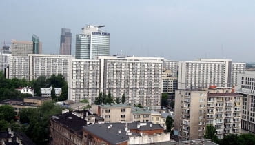 Osiedle za Żelazną Bramą w Warszawie współcześnie Osiedle za Żelazną Bramą współcześnie