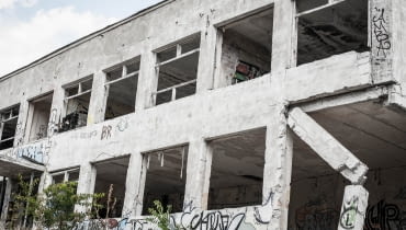 Budynek koszar raczej długo jeszcze nie postoi