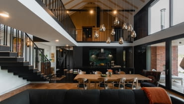 BRIDGE HOUSE - nowoczesny dom na przedmieściach Poznania BRIDGE HOUSE - nowoczesny dom na przedmieściach Poznania