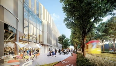 Galeria Młociny w Warszawie. Proj. Kuryłowicz & Associates i Chapman Taylor. Galeria Młociny w Warszawie. Proj. Kuryłowicz & Associates i Chapman Taylor.