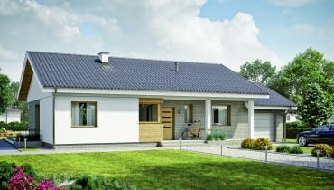 TORONI B projekt domu do 120 m2 katalog projektów projekty domów dom do 120 m2