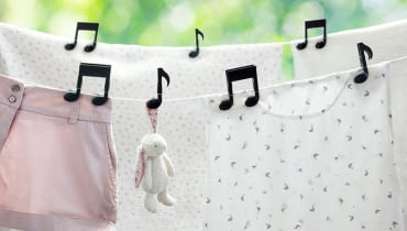 Grające klamry do prania Grające klamry do prania