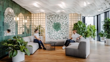 Biuro Lux Med w Warszawie. Proj. Workspace