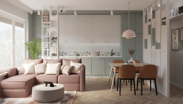 Jadalnia w strefie dziennej Jadalnia w strefie dziennej