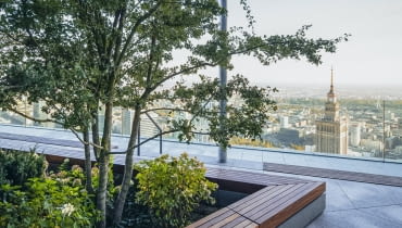 Tarasy widokowe na Varso Tower Tarasy widokowe na Varso Tower