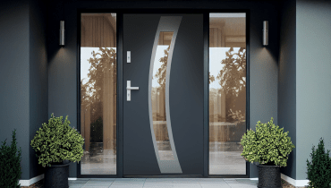 Drzwi z naświetlem Stalprodukt-Zamość – nowoczesne, energooszczędne i bezpieczne drzwi wejściowe