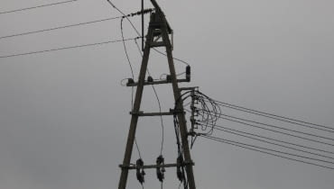 prąd, energia elektryczna, linie wysokiego napięcia