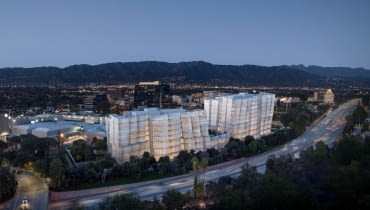 Nowe budynki Warner Bros. Proj. Frank Gehry. Nowe budynki Warner Bros. Proj. Frank Gehry.