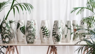 Must have: kolekcja wazonów Jungle 2016, projekt: Malwina Konopacka, producent: Malwina Konopacka Must have: kolekcja wazonów Jungle 2016, projekt: Malwina Konopacka, producent: Malwina Konopacka