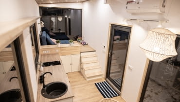 Projekt małego mieszkania... na kółkach Projekt małego mieszkania... na kółkach