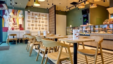 Nowe lokale Grzybki. Proj. Tremend